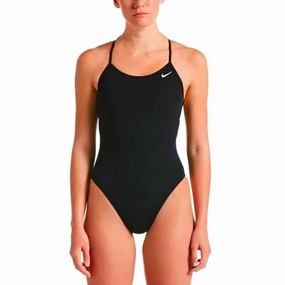 NWT Nike Hydrastrong Lace-Up Tie Back One-Piece - Picture 1 of 6